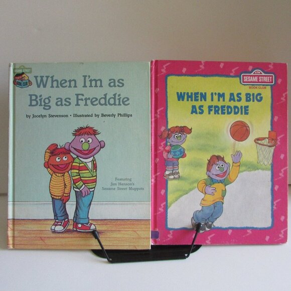 Sesame Street edition 1&2 of the same title HARDBACK 1981, 1992 same author - Picture 1 of 4